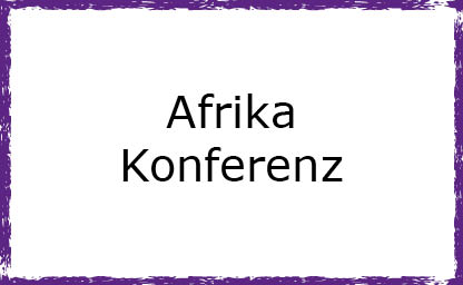 Afrika-Konferenz